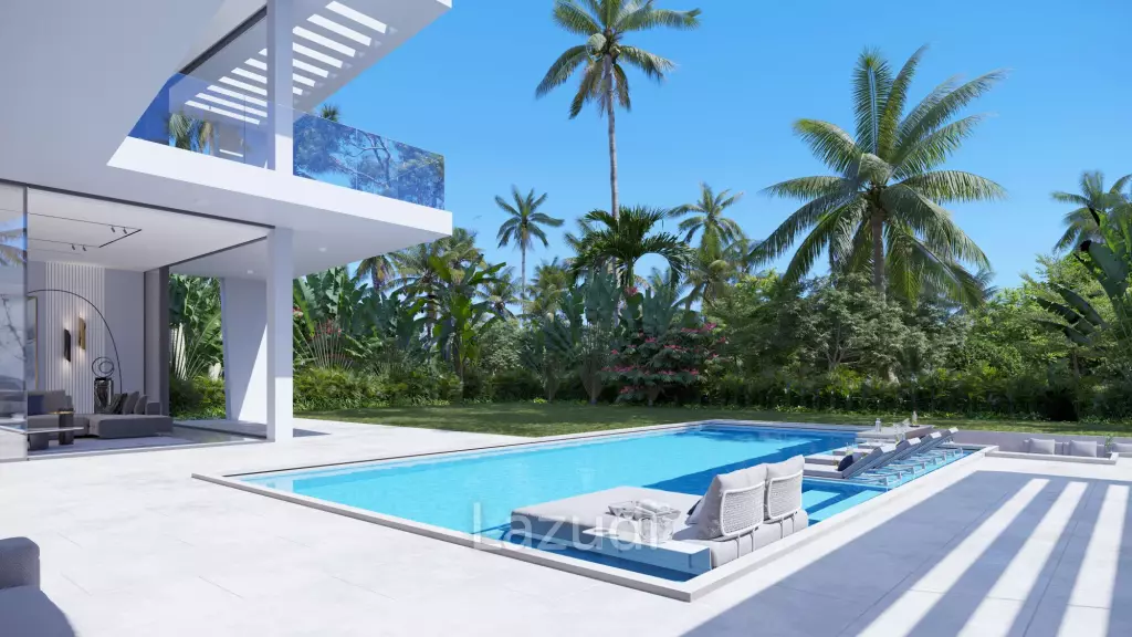 The most luxurious modern 5 bed in gated Canngu