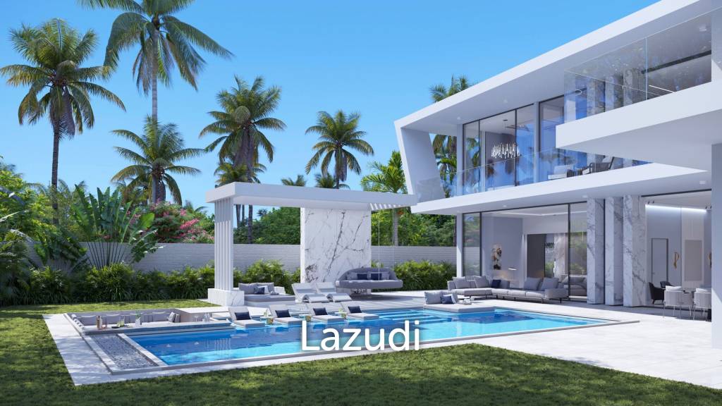 The most luxurious modern 5 bed in gated Canngu