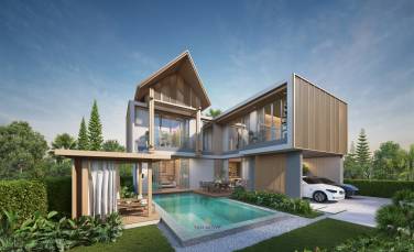 3 Bed 4 Bath 306 SQ.M Serene Raya Villas