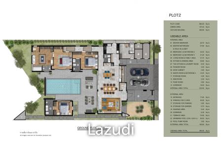 Alyssa - 3 Beds 3 Baths 396.85SQ.M Alinda Villas