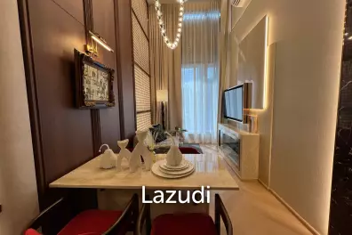 2 Bed 1 Bath Duplex 43.5 SQ.M Rhythm Charoennakhon Iconic