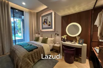 2 Bed 1 Bath Duplex 43.5 SQ.M Rhythm Charoennakhon Iconic