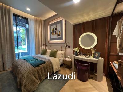 2 Bed 1 Bath Duplex 43.5 SQ.M Rhythm Charoennakhon Iconic