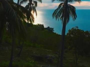 Prime 25 Rai Land on the East Coast of Phangan with Mesmerizing Sunrise and Sea Views