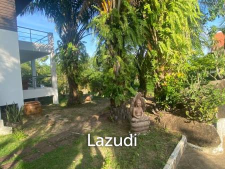 Serene Luxury Unveiled: 400 sqm Villa on 1600 sqm  with Rock-Embedded Pool and Picturesque Park Views