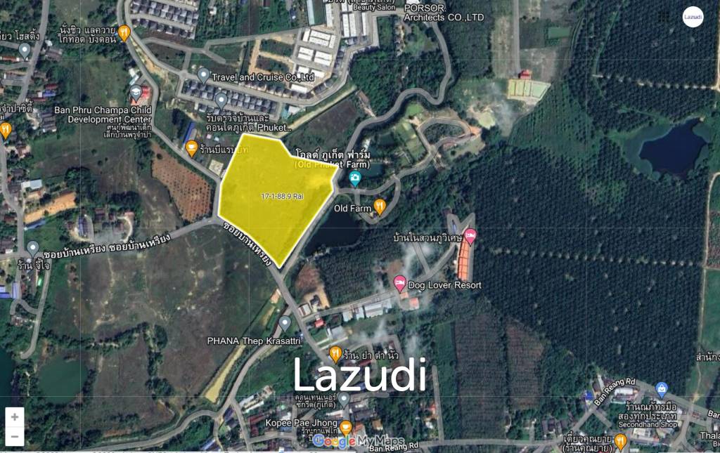 27,955.6 SQ.M. Land for Sale In Thalang