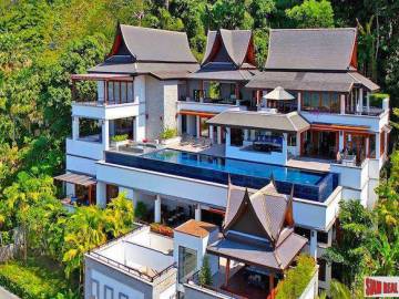 Baan Thai Surin Hill Estate | Amazing Five Bedroom Villa With Andaman Sea Views in an Exclusive Estate