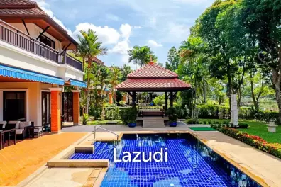 Luxury 5 Bedroom Pool Villa with Lake View in Layan, Phuket