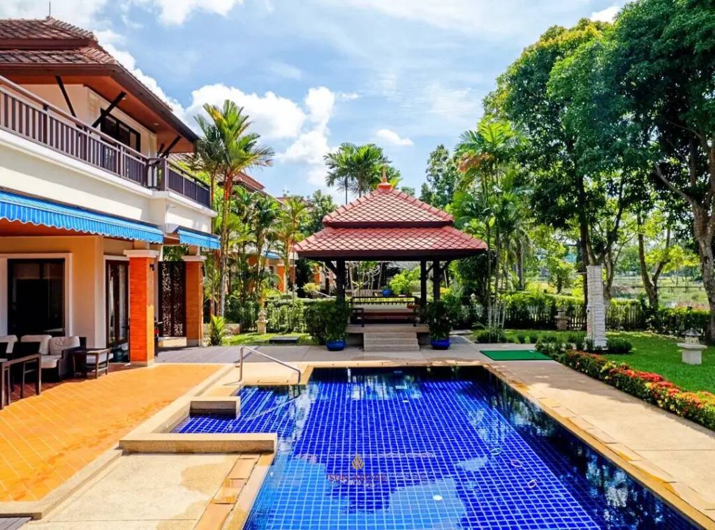 Luxury 5 Bedroom Pool Villa with Lake View in Layan, Phuket