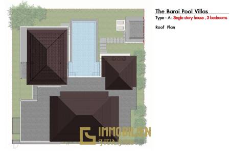 4 Bed 4 Bath 516 SQ.MThe Barai Pool Villas