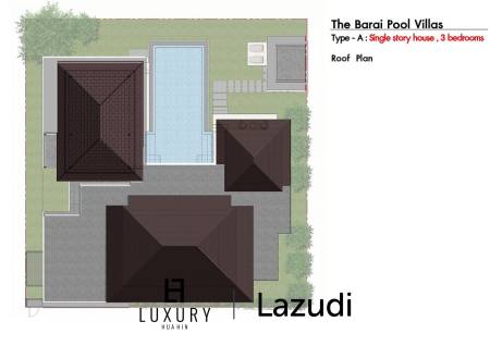 4 Bed 4 Bath 516 SQ.MThe Barai Pool Villas