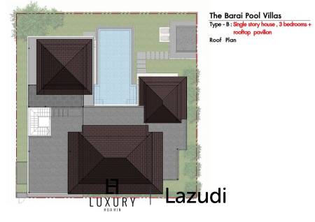 4 Bed 4 Bath 516 SQ.M The Barai Pool Villas