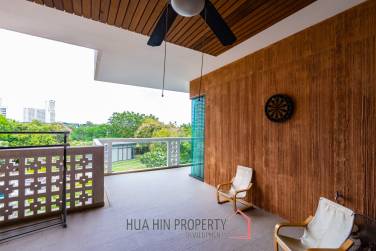Beachfront 3 bed condo with large terrace at Baan Chaan Talay