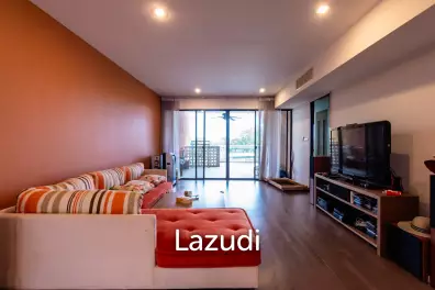 Beachfront 3 bed condo with large terrace at Baan Chaan Talay