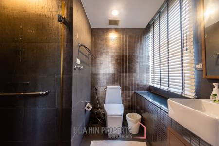 Beachfront 3 bed condo with large terrace at Baan Chaan Talay