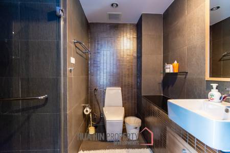 Beachfront 3 bed condo with large terrace at Baan Chaan Talay