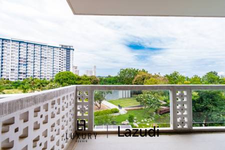 Beachfront 3 bed condo with large terrace at Baan Chaan Talay