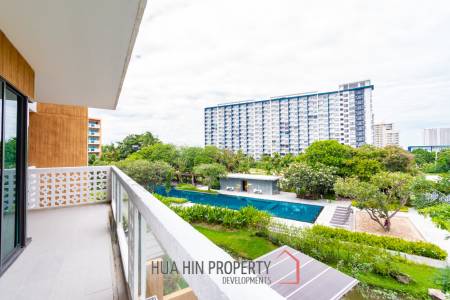 Beachfront 3 bed condo with large terrace at Baan Chaan Talay