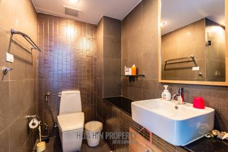 Beachfront 3 bed condo with large terrace at Baan Chaan Talay