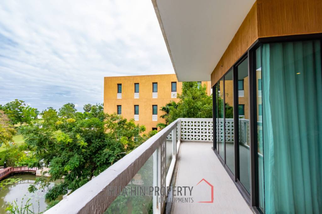 Beachfront 3 bed condo with large terrace at Baan Chaan Talay