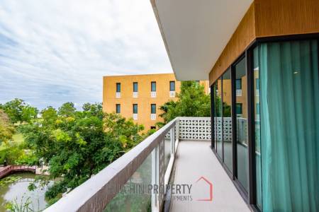 Beachfront 3 bed condo with large terrace at Baan Chaan Talay