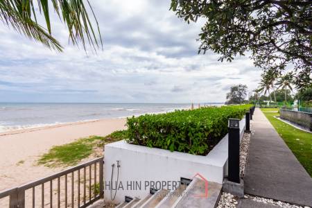 Beachfront 3 bed condo with large terrace at Baan Chaan Talay