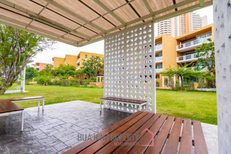 Beachfront 3 bed condo with large terrace at Baan Chaan Talay