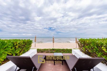 Beachfront 3 bed condo with large terrace at Baan Chaan Talay