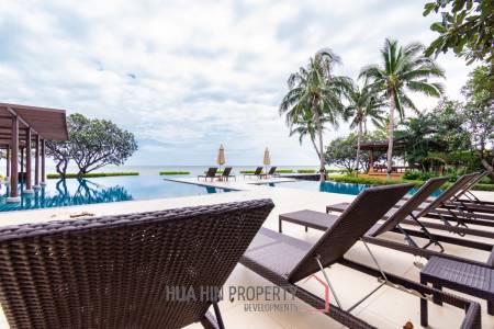 Beachfront 3 bed condo with large terrace at Baan Chaan Talay