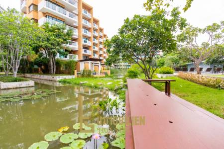 Beachfront 3 bed condo with large terrace at Baan Chaan Talay