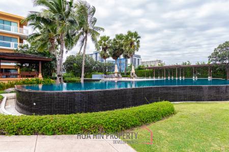 Beachfront 3 bed condo with large terrace at Baan Chaan Talay