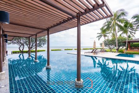 Beachfront 3 bed condo with large terrace at Baan Chaan Talay