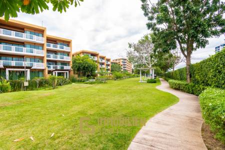 Beachfront 3 bed condo with large terrace at Baan Chaan Talay