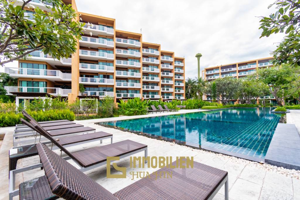 Beachfront 3 bed condo with large terrace at Baan Chaan Talay