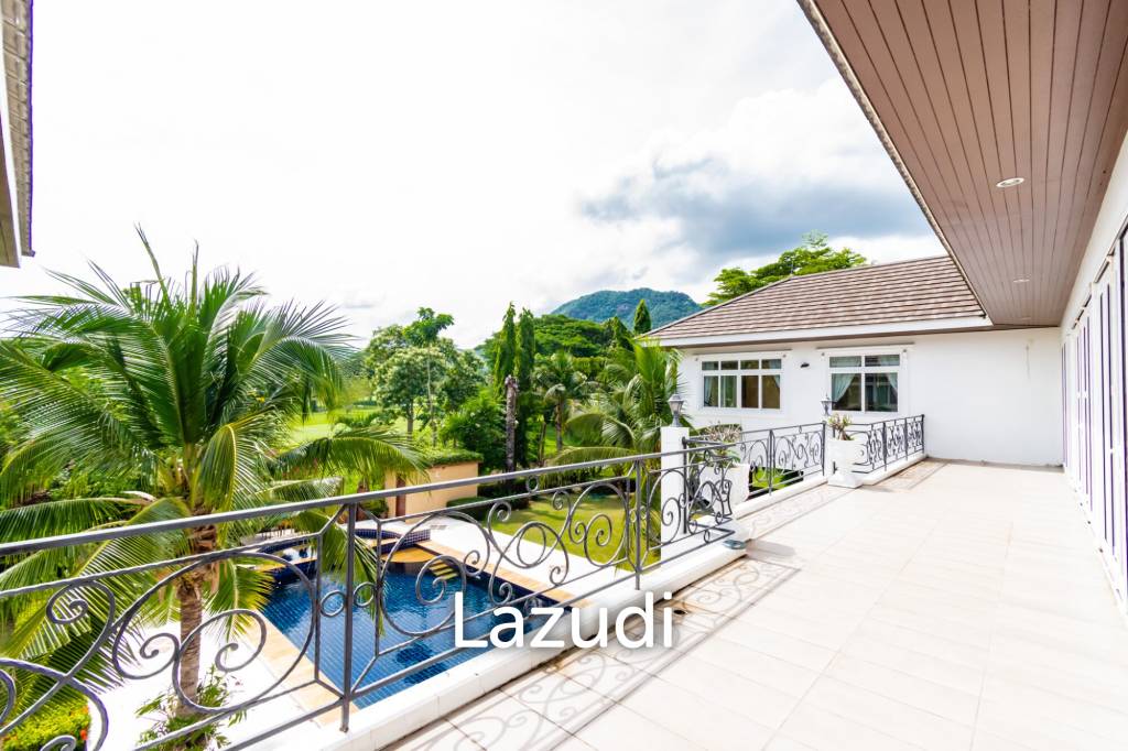PALM HILLS : Luxurious 7 Bed Pool Villa in large land plot