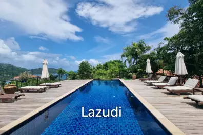 6 Bedroom Sea View Pool Villa, close to Kata Noi Beach, Phuket