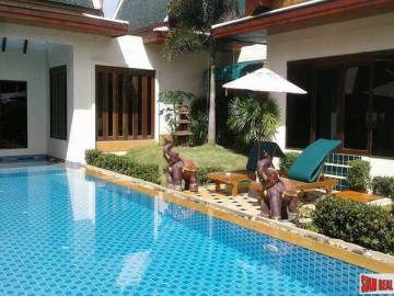 Three Bedroom Thai Style Pool Villa Near Laguna, Phuket