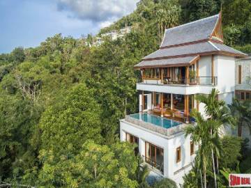 Baan Thai Surin Hill | One of a Kind Luxurious Ocean View Villa Overlooking World Famous Surin Beach
