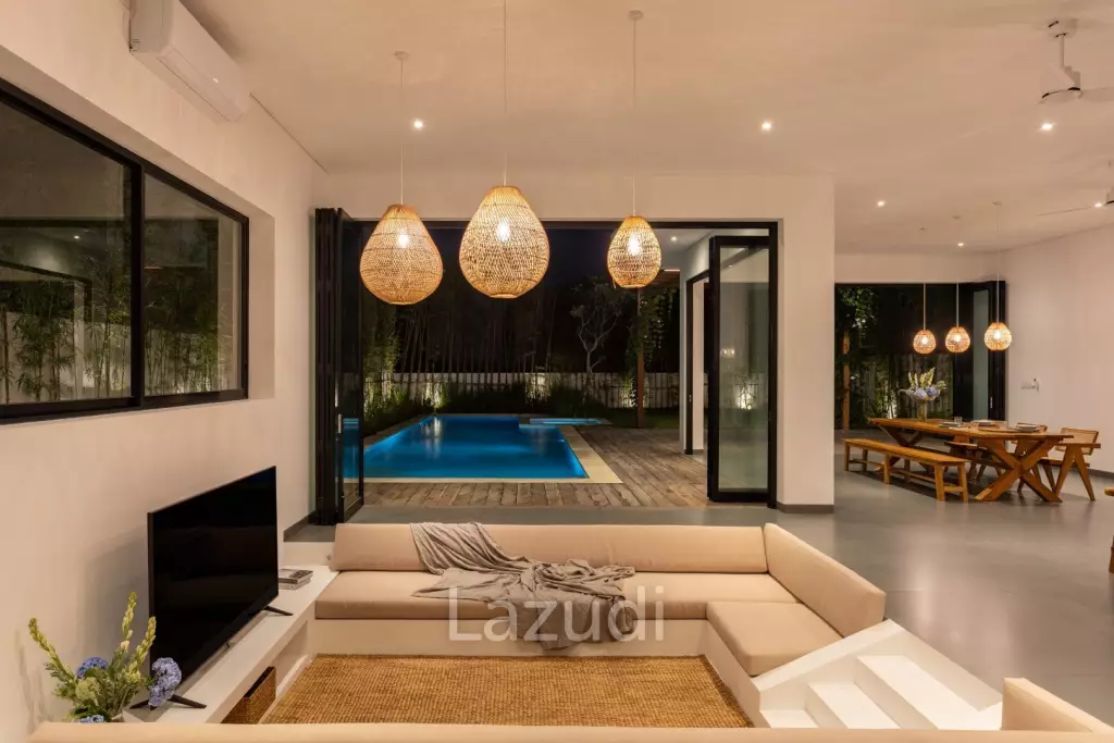 3 Bedroom Modern Villa in Quiet Pererenan