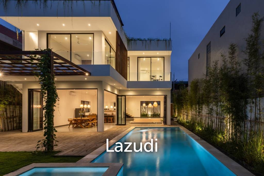 3 Bedroom Modern Villa in Quiet Pererenan