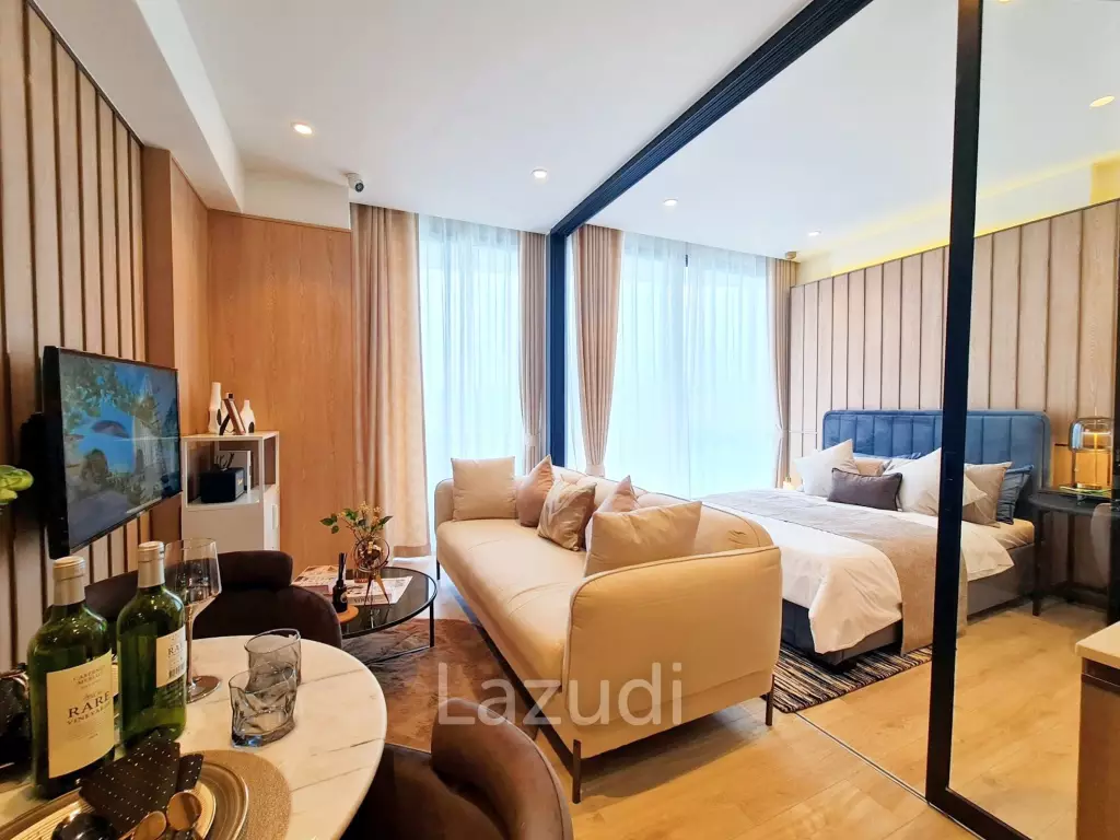 1 ห้องนอน 1 ห้องน้ำ 33.16 ตร.ม. วินด์แฮม แกรนด์ เรสซิเดนซ์ วงศ์อมาตย์ พัทยา