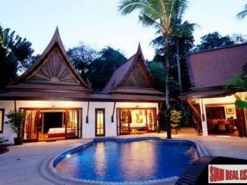 Villa Baan Sabai | Ultra-Luxury Sea View Five Bedroom Thai Pool Villa in Patong