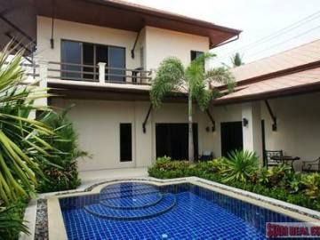 Tropical Three Bedroom House with Private Pool in Rawai