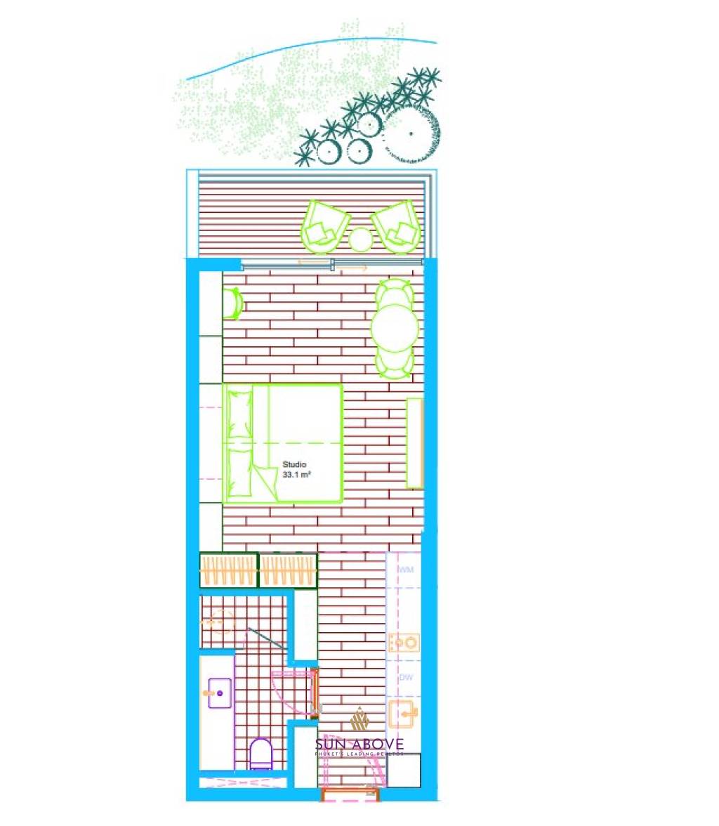 38 ตร.ม สตูดิโอ 1 อาบน้ำ คอนโดมิเนียม For ขาย