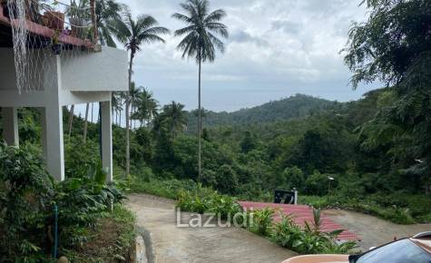 Seaside Opulence: 5-Bedroom Villa in Haad Yao Hills with Ship-Shaped Guest House, Kitchen, Sala, and Vast Landscaped Grounds