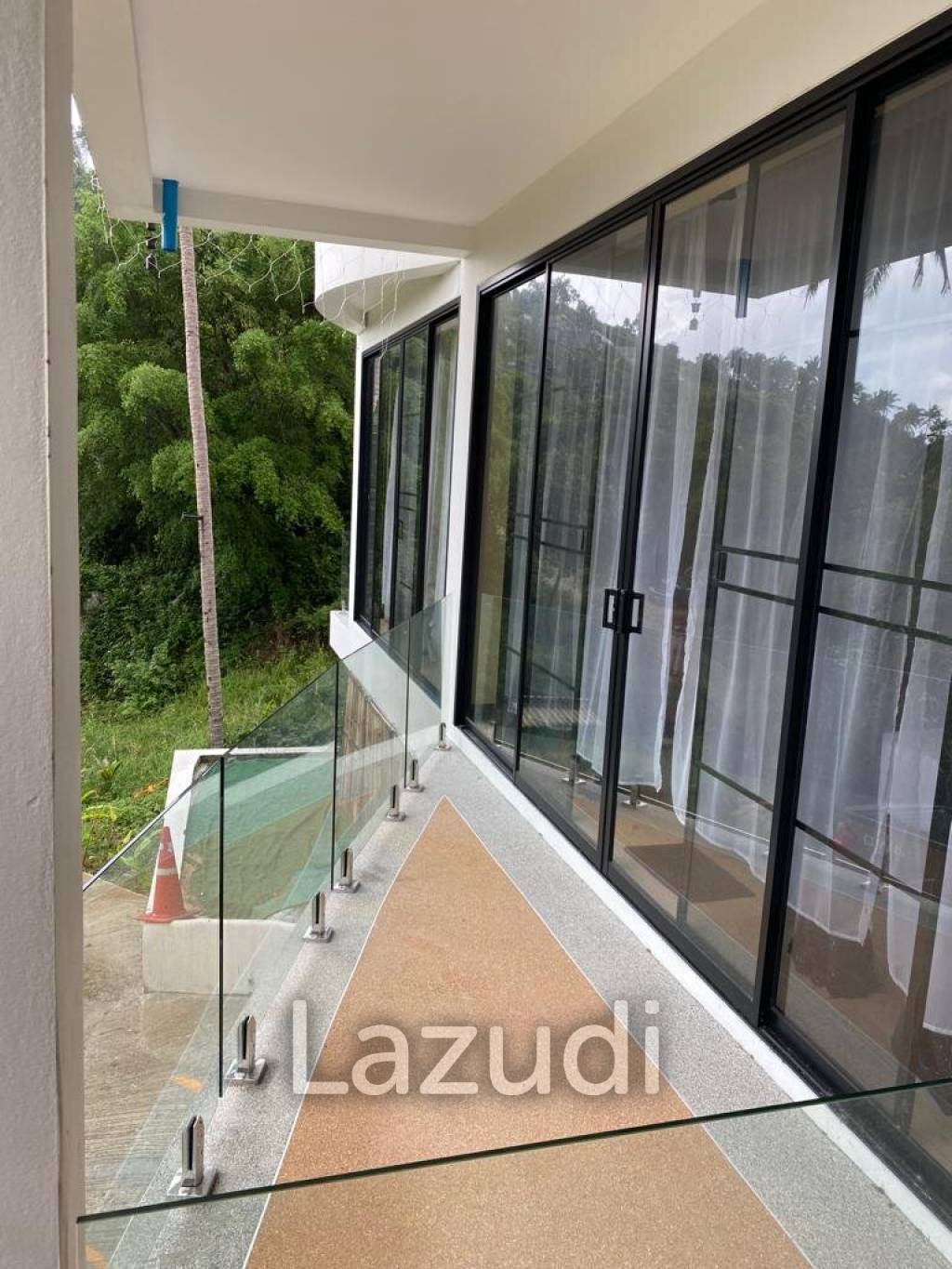 Seaside Opulence: 5-Bedroom Villa in Haad Yao Hills with Ship-Shaped Guest House, Kitchen, Sala, and Vast Landscaped Grounds