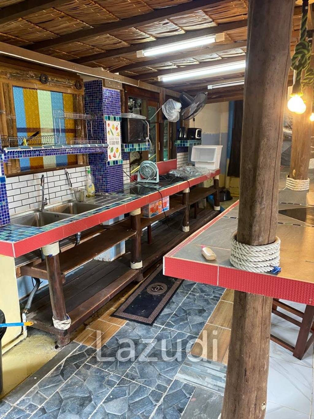 Seaside Opulence: 5-Bedroom Villa in Haad Yao Hills with Ship-Shaped Guest House, Kitchen, Sala, and Vast Landscaped Grounds