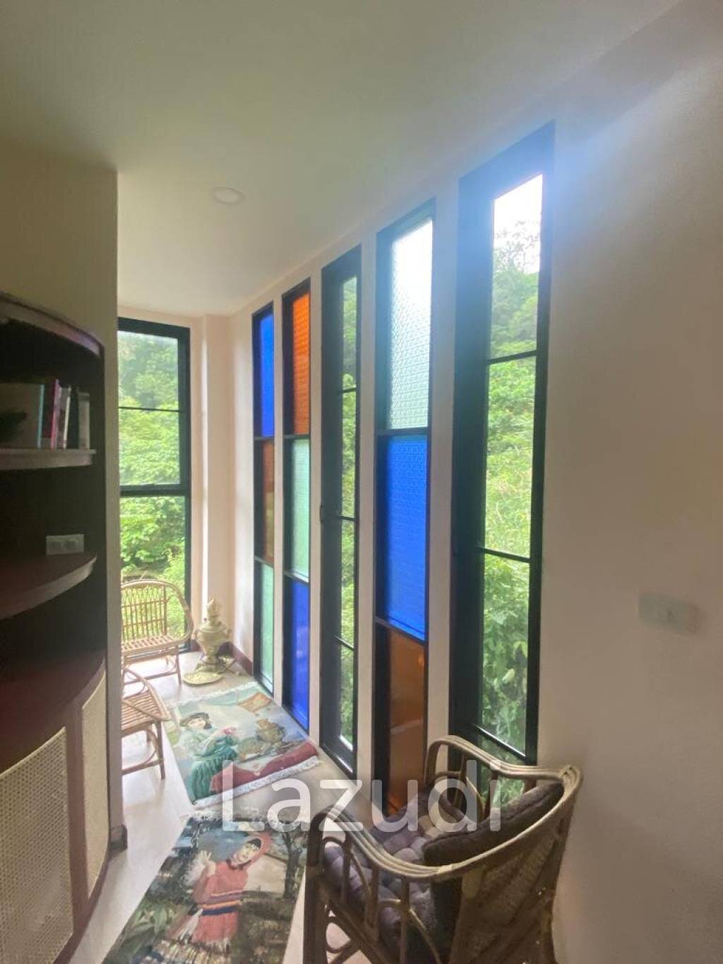 Seaside Opulence: 5-Bedroom Villa in Haad Yao Hills with Ship-Shaped Guest House, Kitchen, Sala, and Vast Landscaped Grounds