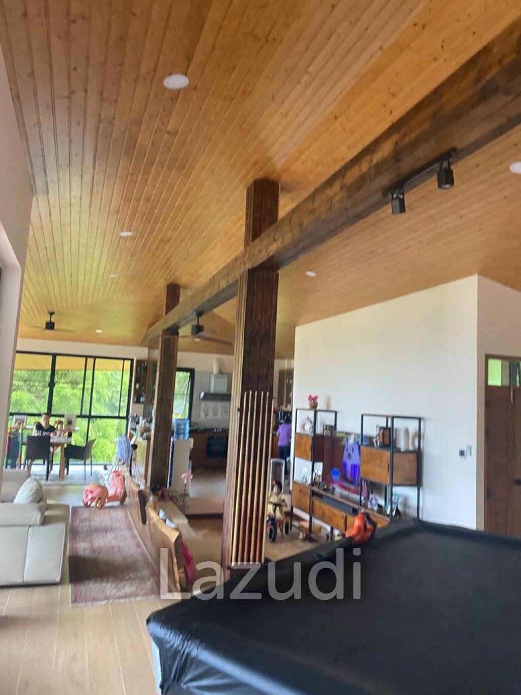 Seaside Opulence: 5-Bedroom Villa in Haad Yao Hills with Ship-Shaped Guest House, Kitchen, Sala, and Vast Landscaped Grounds
