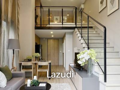 1 Bed Duplex  1 Bath 46.68 SQ.M Blossom Condo At Sathorn-Charoenrat